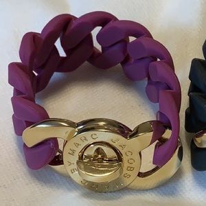Marc Jacobs Silicone Turnlock Bracelet
